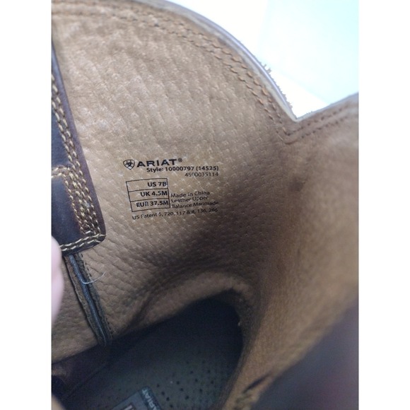 Ariat Heritage Women's Roper Cowboy Western Boots 10000797 Size 7B Brown - Picture 5 of 11